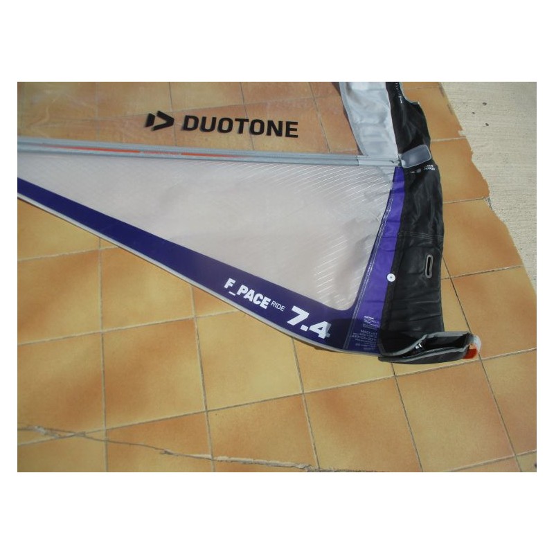 Voile Windsurf occasion Duotone F_Pace 7,4 m²    