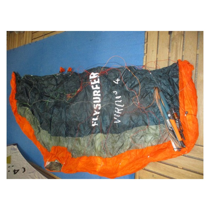 Aile complète Kitesurf occasion Flysurfer VIRON 3 4 m² 2025