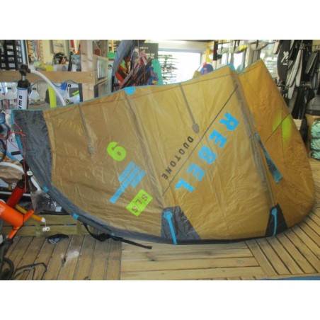 Aile nue Kitesurf TEST Duotone Rebel SLS  9 m² 2026