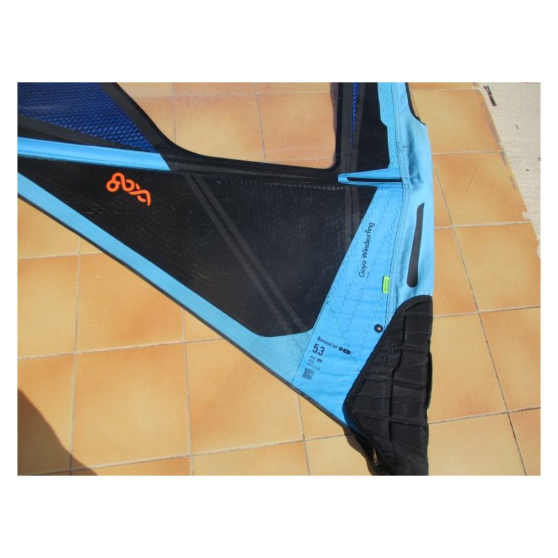 Voile Windsurf occasion Goya Banzai Surf Pro Carbon 5,3 m² 2025