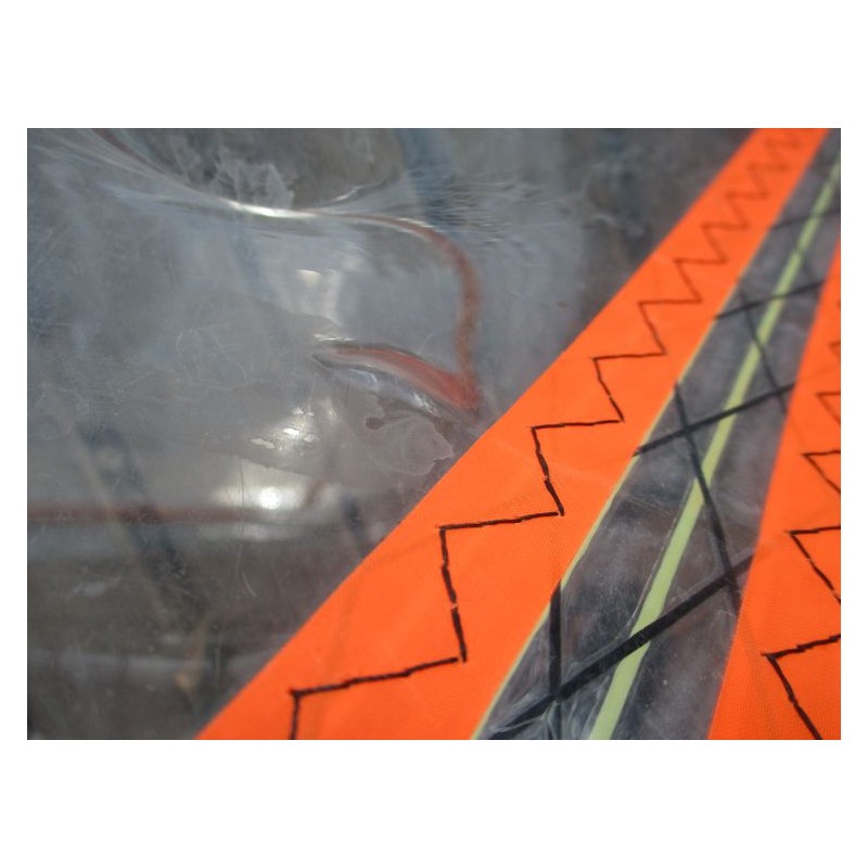 Voile Windsurf occasion Simmer ICON 4,7 m² 2021 Petrol/Orange