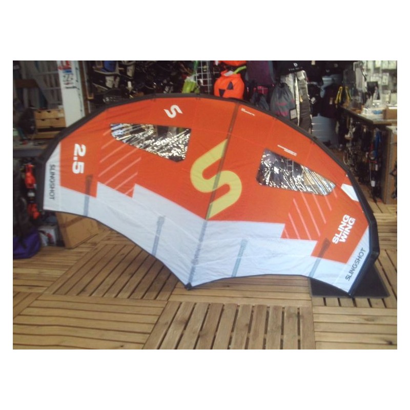 Aile de Wing occasion Slingshot SlingWing V6 2,5 m² Orange 2026
