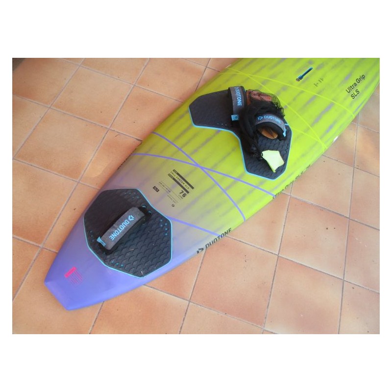 Flotteur Windsurf occasion Duotone Ultra Grip SLS 76 C50 yellow 2026