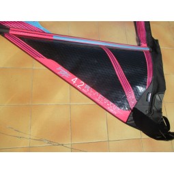 Voile Windsurf occasion Simmer BLACKTIP TEAM CARBON 4,2 m² 2026 PUNK PINK