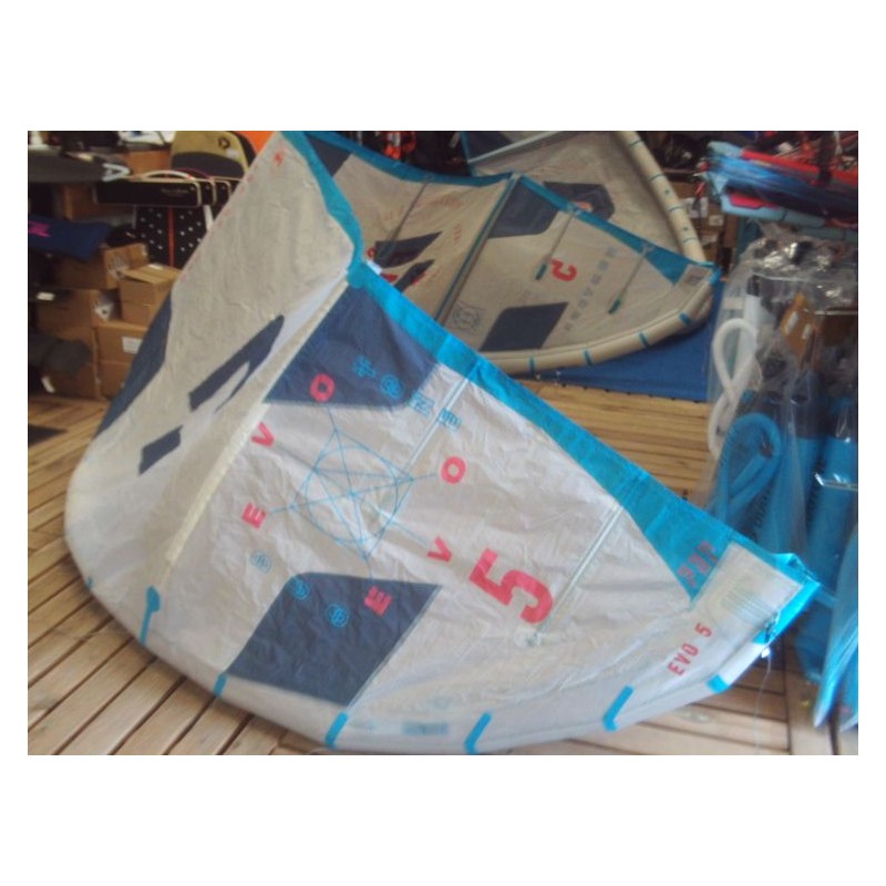 Aile nue Kitesurf occasion Duotone evo 5 m² 2022