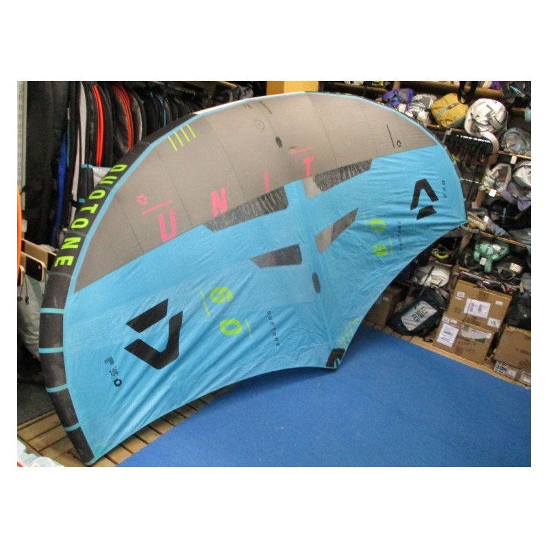 Aile de Wing occasion Duotone Unit V4 6 m² Turquoise/Dark-Grey 2024