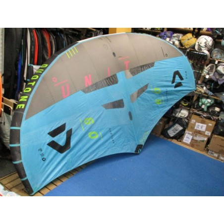 Aile de Wing occasion Duotone Unit V4 6 m² Turquoise/Dark-Grey 2024