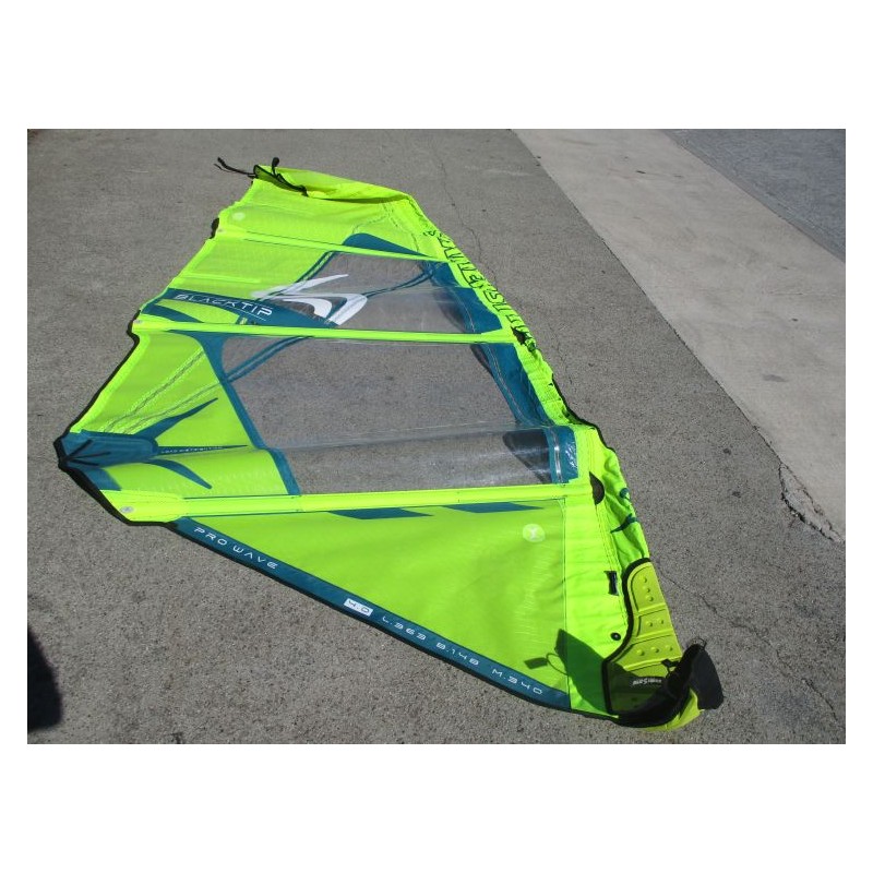 Voile Windsurf occasion Simmer BLACKTIP 4 m² 2022  