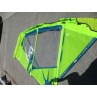 Voile Windsurf occasion Simmer BLACKTIP 4,5 m² 2022 petrol/blue