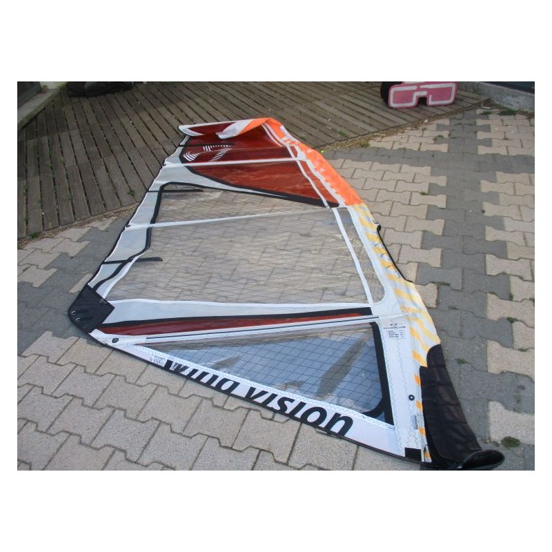 Voile Windsurf occasion Loftsails WAVESCAPE 4,2 m² 2017 Orange
