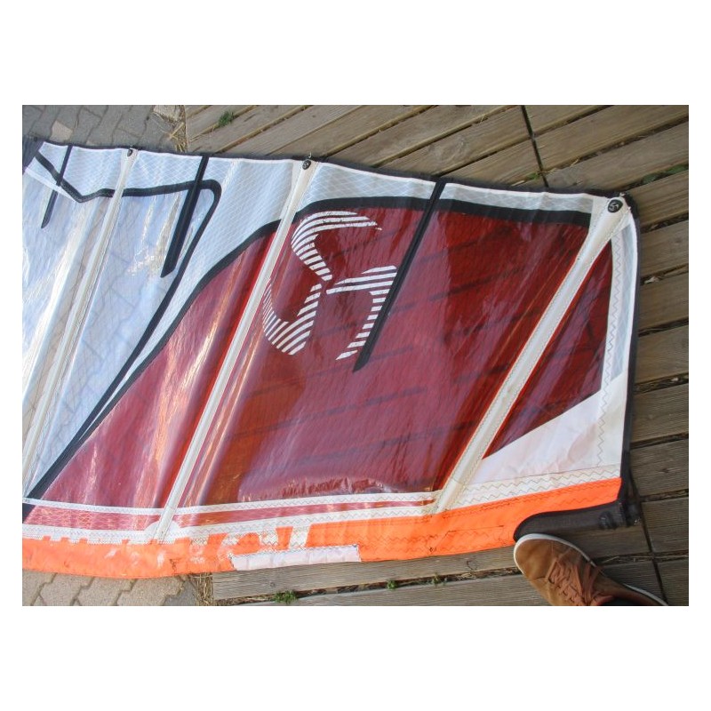 Voile Windsurf occasion Loftsails WAVESCAPE 4,2 m² 2017 Orange