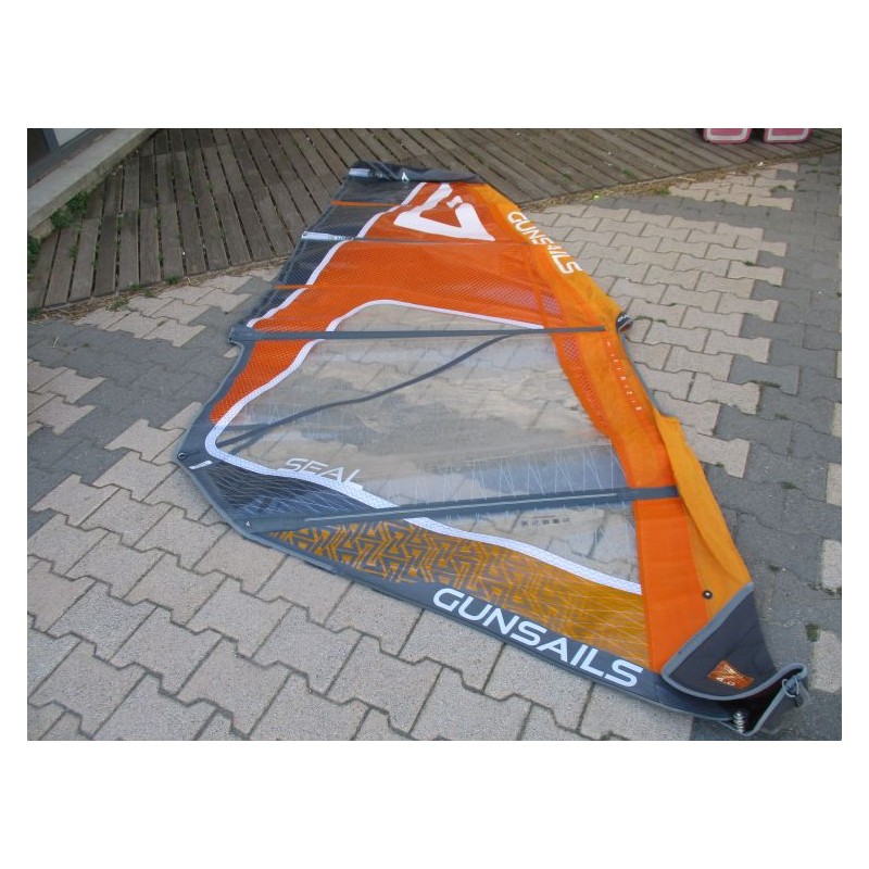 Voile Windsurf occasion Gunsails SEAL 4 m² 2021 ORANGE