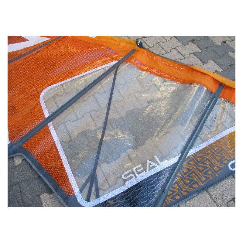 Voile Windsurf occasion Gunsails SEAL 4 m² 2021 ORANGE