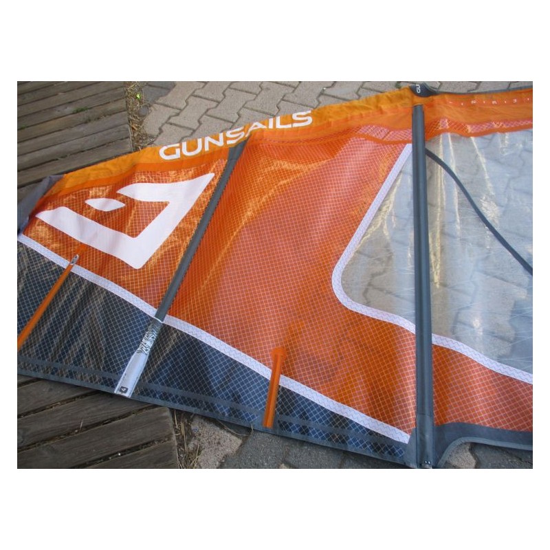 Voile Windsurf occasion Gunsails SEAL 4 m² 2021 ORANGE