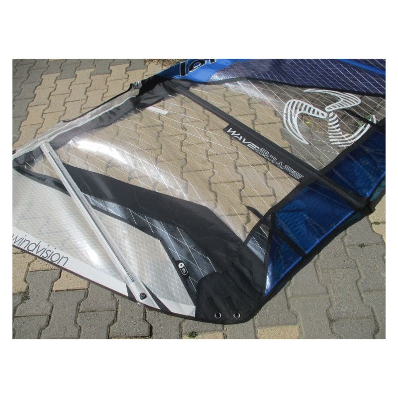 Voile Windsurf occasion Loftsails WAVESCAPE 4,7 m² 2019 Bleu