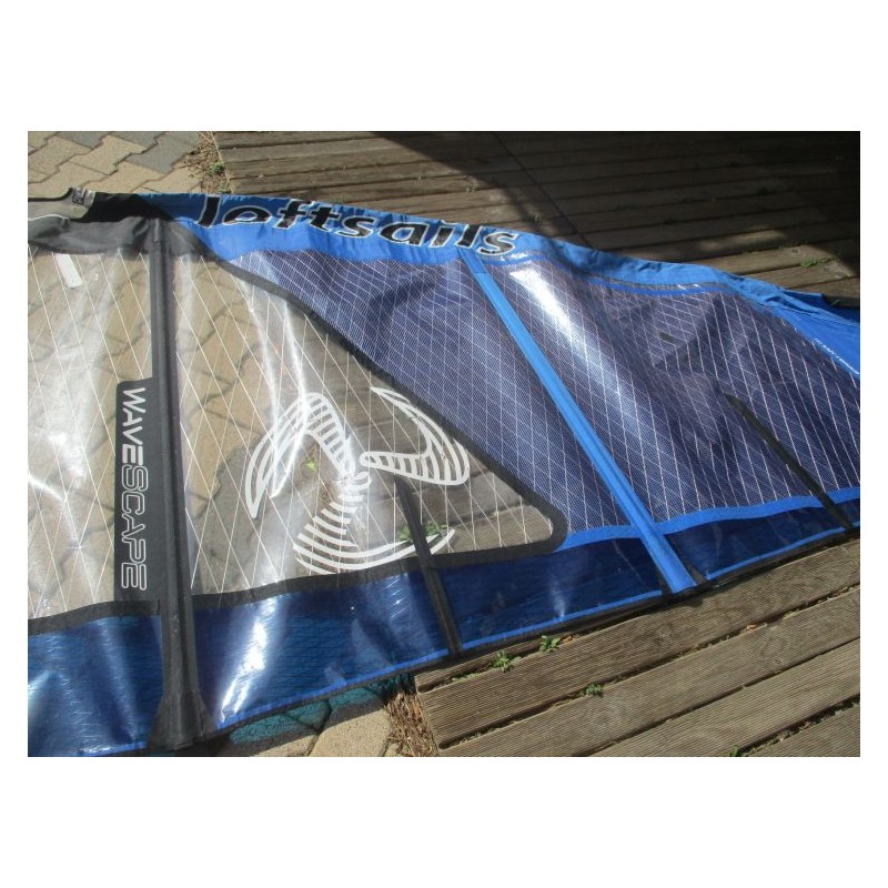 Voile Windsurf occasion Loftsails WAVESCAPE 4,7 m² 2019 Bleu