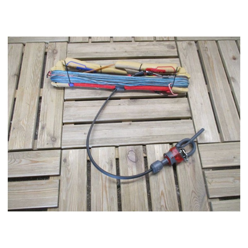 Barre complete occasion Duotone Click Bar Quad Control + Kit Freeride M/22-24 2026