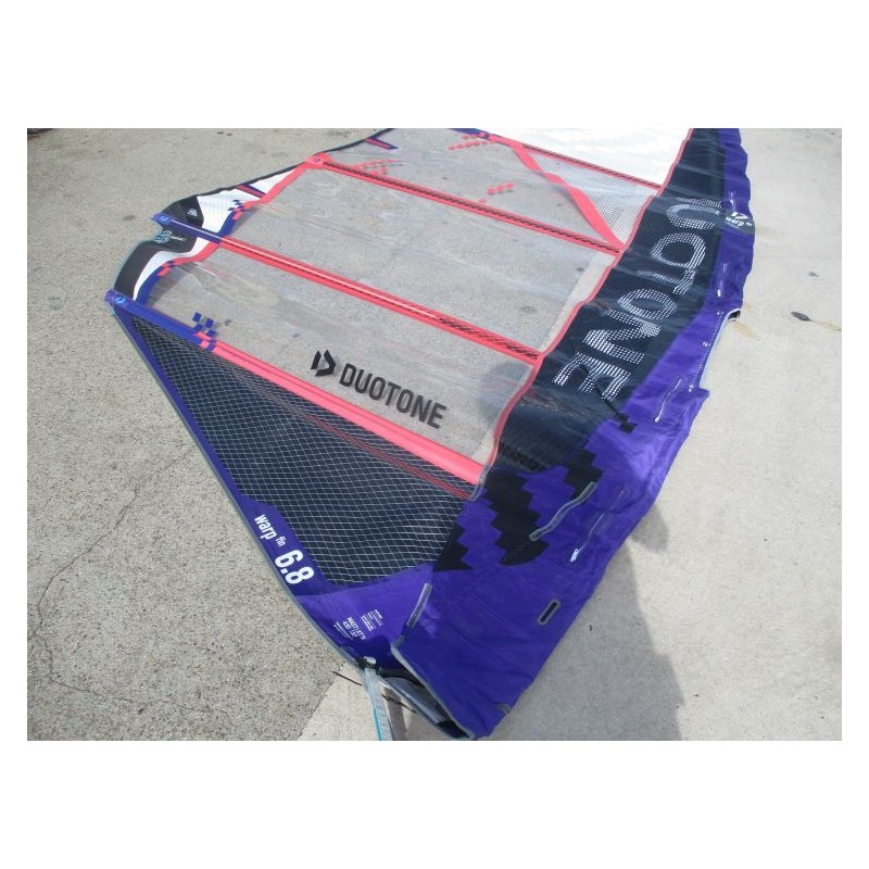 Voile Windsurf occasion Duotone WARP FIN 6,8 m² 2024