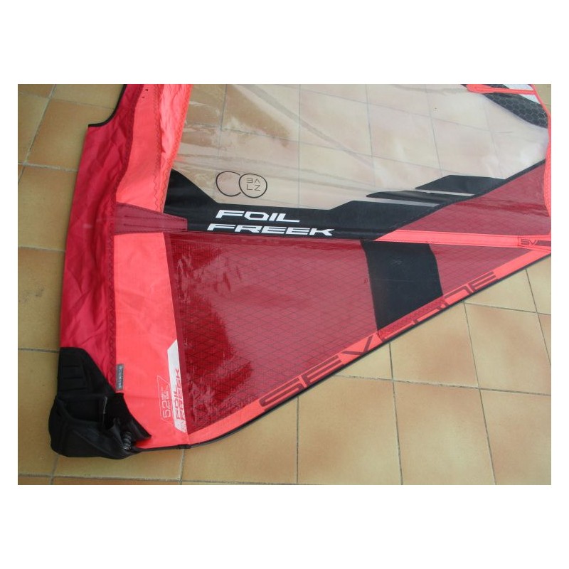 Voile Windsurf occasion Severne FOIL FREEK 5,2 m² 2023 RED