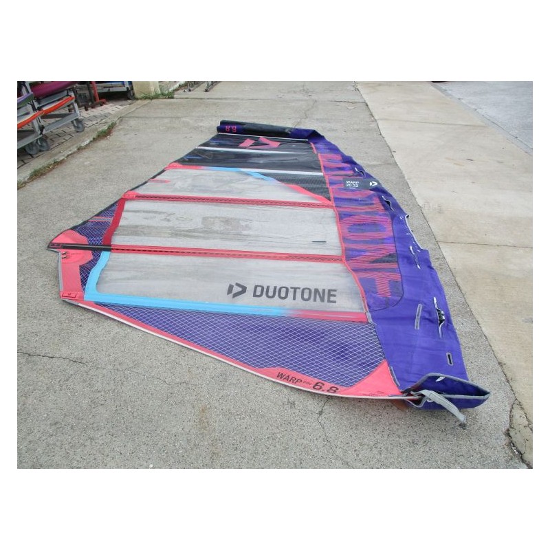 Voile Windsurf occasion Duotone WARP FIN 6,8 m² 2022