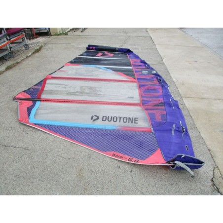 Voile Windsurf occasion Duotone WARP FIN 6,8 m² 2022