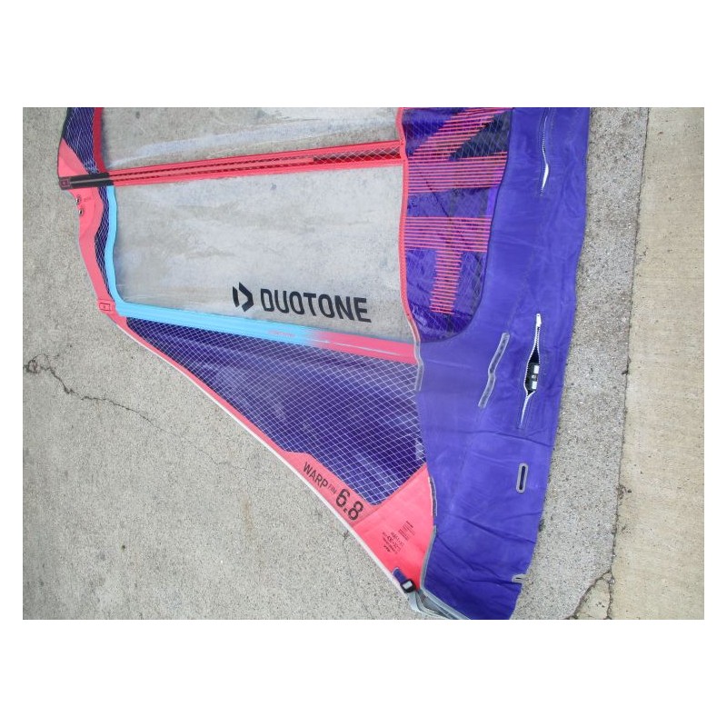 Voile Windsurf occasion Duotone WARP FIN 6,8 m² 2022