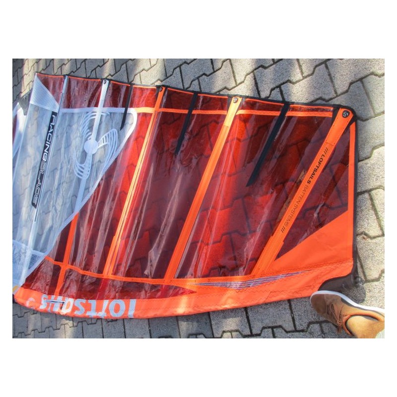 Voile Windsurf occasion Loftsails RACING BLADE 5,6 m² 2019 Orange