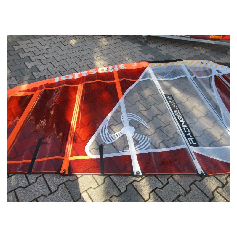 Voile Windsurf occasion Loftsails RACING BLADE 5,6 m² 2019 Orange