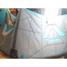 Aile nue Kitesurf occasion Duotone evo SLS 8 m² 2026 dark-grey/turquoise