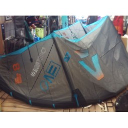 Aile nue Kitesurf occasion Duotone evo SLS 8 m² 2026 dark-grey/turquoise