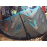 Aile nue Kitesurf occasion Duotone evo SLS 8 m² 2026 dark-grey/turquoise
