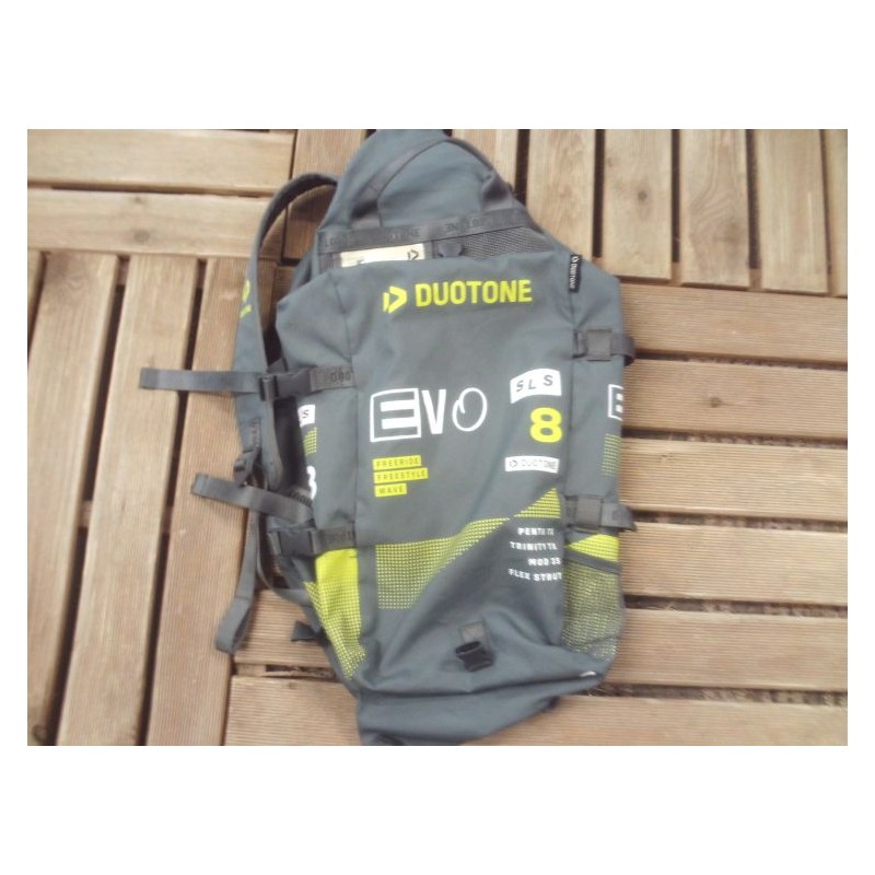 Aile nue Kitesurf occasion Duotone evo SLS 8 m² 2026 dark-grey/turquoise