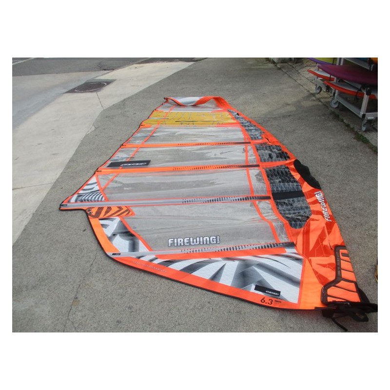 Voile Windsurf occasion RRD FIREWING MK5 6,3 m² 2018 Orange