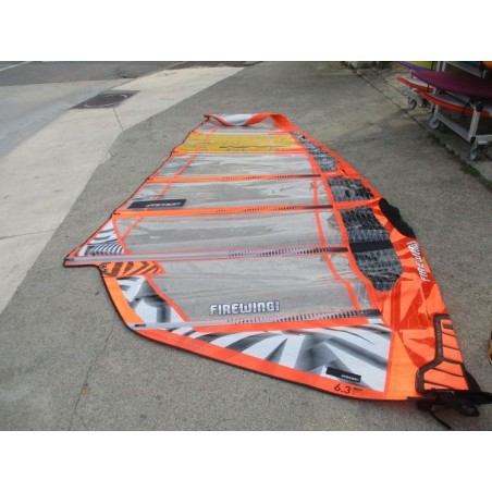 Voile Windsurf occasion RRD FIREWING MK5 6,3 m² 2018 Orange