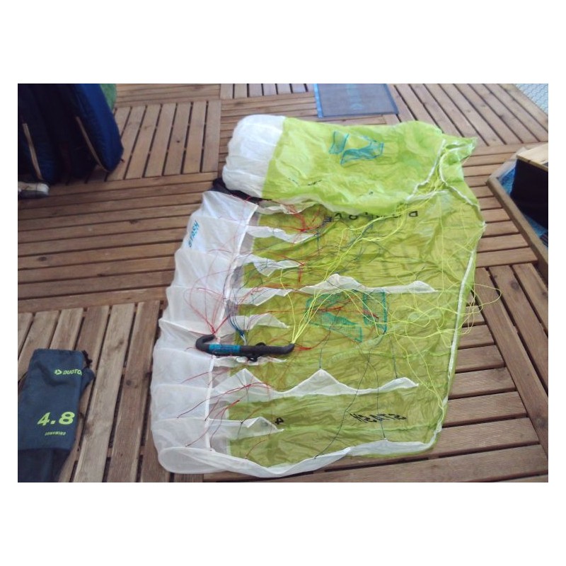 Parawing occasion Duotone Stash 4,8 m² lime/white 2026
