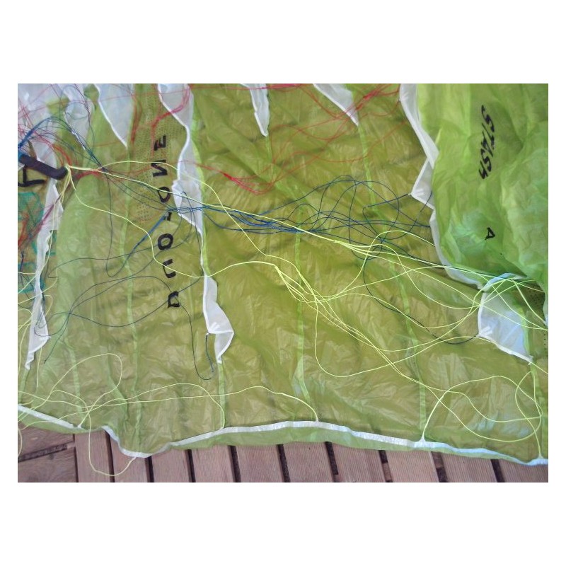 Parawing occasion Duotone Stash 4,8 m² lime/white 2026