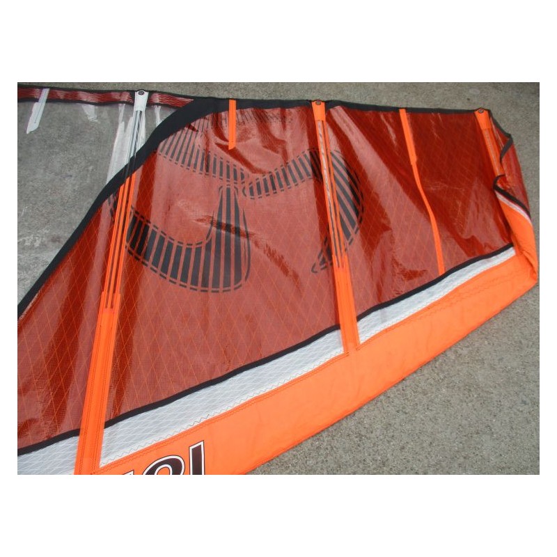 Voile Windsurf occasion Loftsails SWITCH BLADE 7,3 m² 2014 Orange