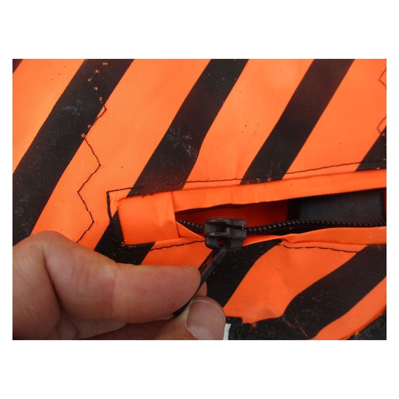 Voile Windsurf occasion Loftsails SWITCH BLADE 7,3 m² 2014 Orange