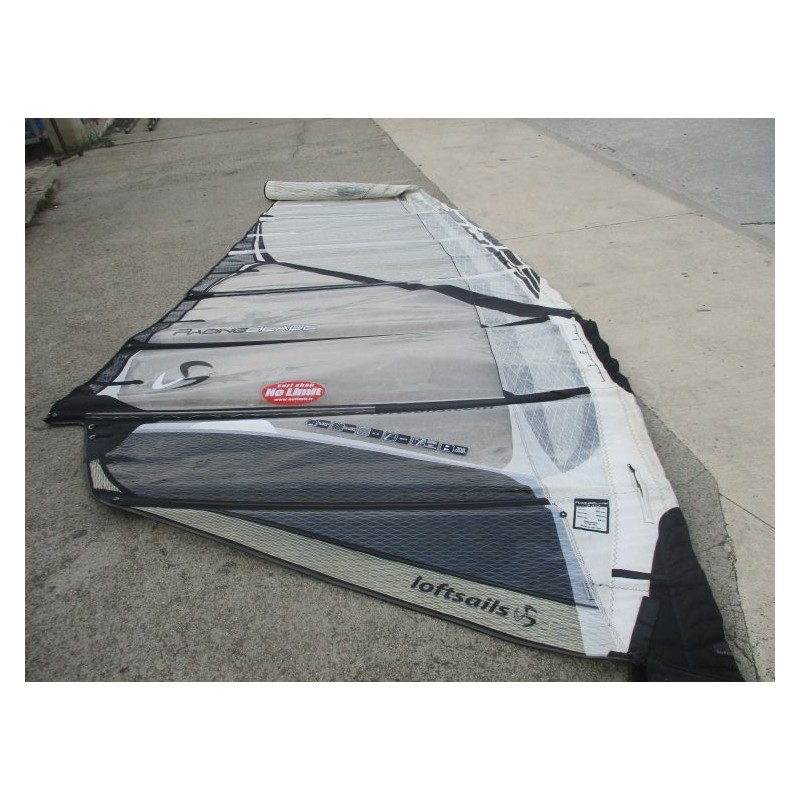 Voile Windsurf occasion Loftsails racing blade pentex 7 m² 2012