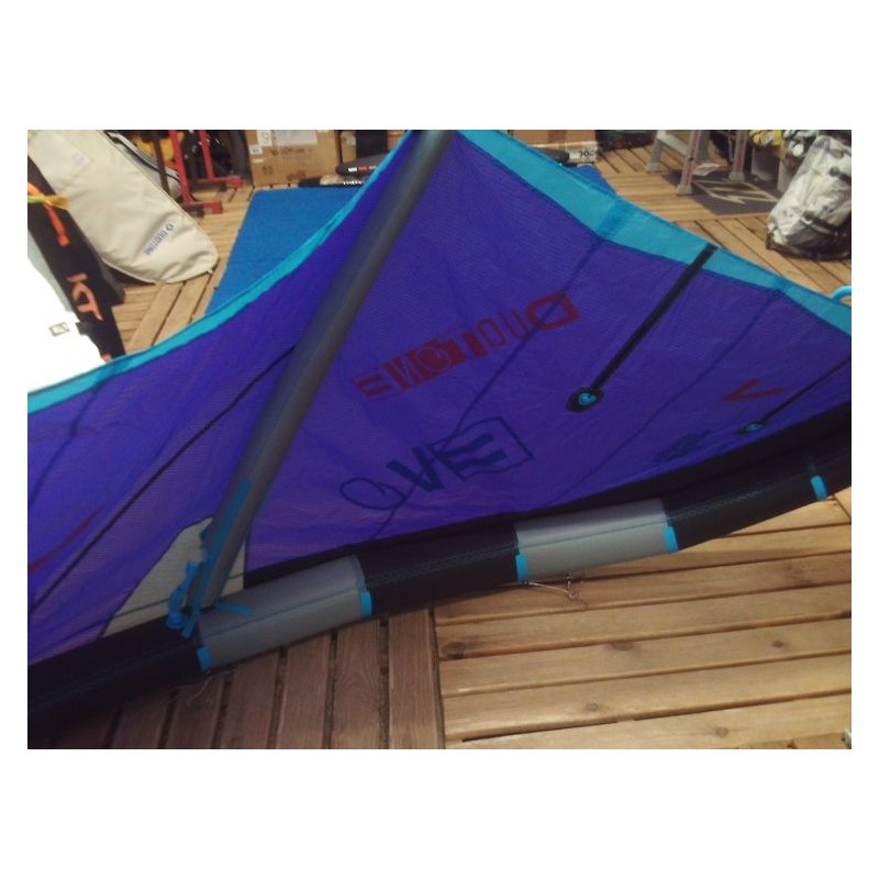 Aile nue Kitesurf occasion Duotone EVO 7 m² 2026 Purple