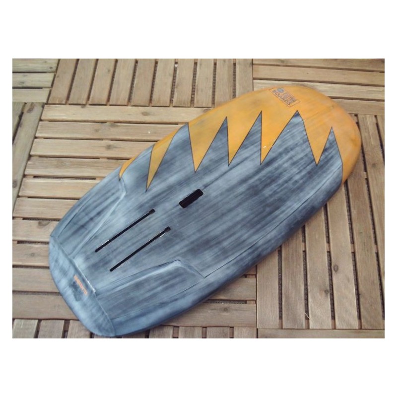Flotteur Wing Foil occasion No name Custom Quattro fly cat 147 x 65 - 85 L  