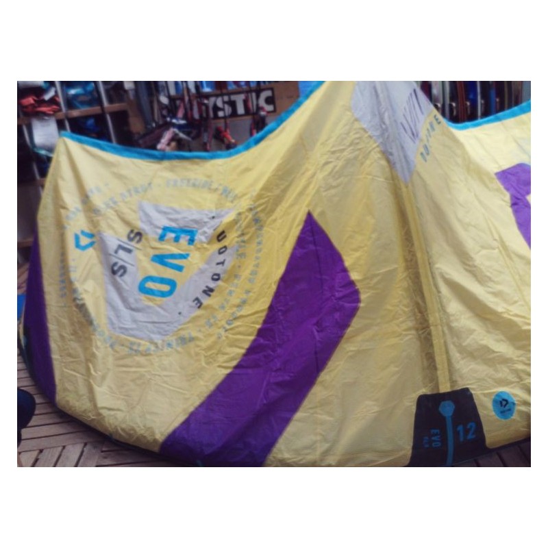 Aile nue Kitesurf occasion Duotone EVO SLS 12 m² 2022