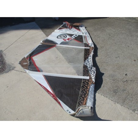 Voile Windsurf occasion North sails SUPER HERO 3,4 m² 2014  