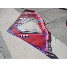 Voile Windsurf occasion Duotone SUPER HERO 3 m² 2023 Coral
