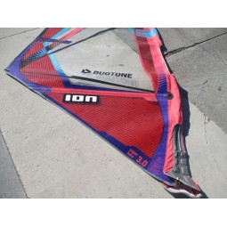 Voile Windsurf occasion Duotone SUPER HERO 3 m² 2023 Coral
