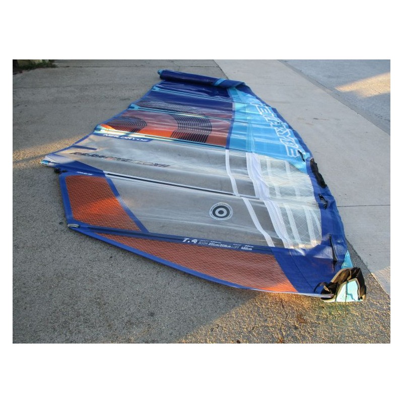 Voile Windsurf occasion Neilpryde Pack Rs racing evo12 7,4 m² 2021